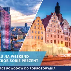 Warszawa i Wrocław – idealna trasa na weekend pełen wrażeń. Odkryj piękno obu miast z PKP Intercity.
