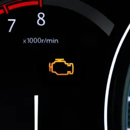 Pomarańczowa kontrolka silnika na desce rozdzielczej. Zastanawiasz się, jak skasować błąd check engine bez komputera?
